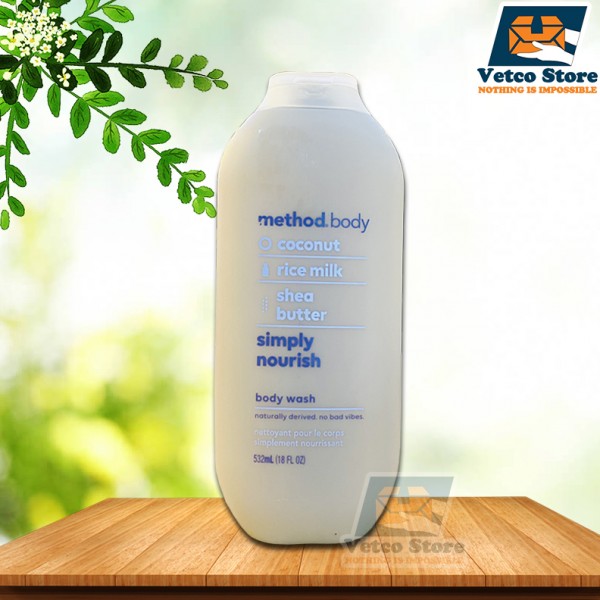 Sữa tắm Method Body Simply Nourish 532mL